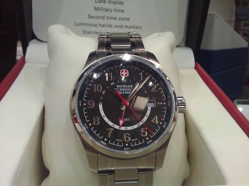 Wenger Swiss Military Terragraph GMT Watch Costco