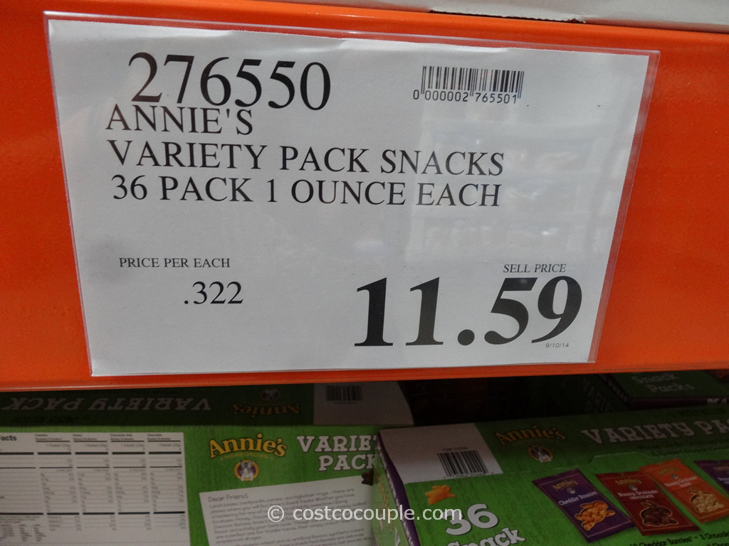 Annie’s Organic Variety Pack