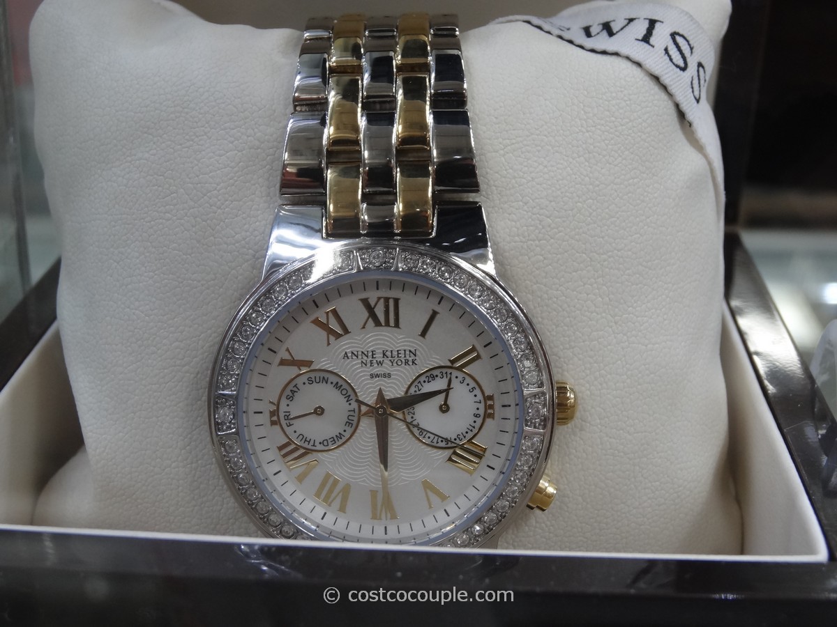 Anne Klein Ladies Two Toned Chronograph Watch Costco