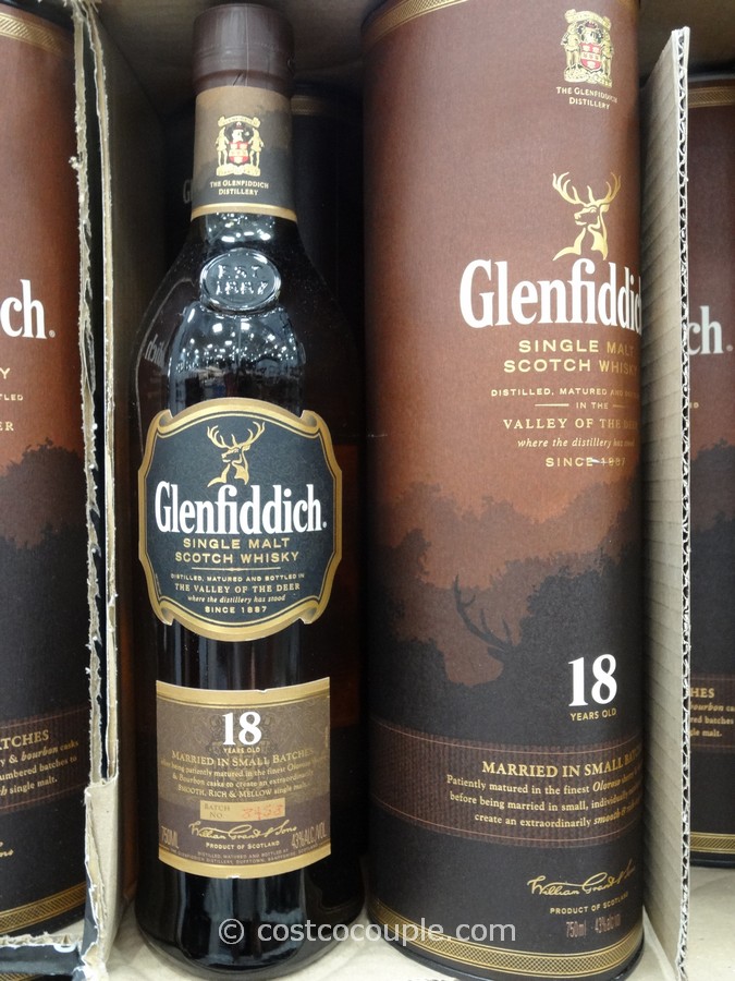 Glenfiddich 18 Year Single Malt Scotch Costco 1