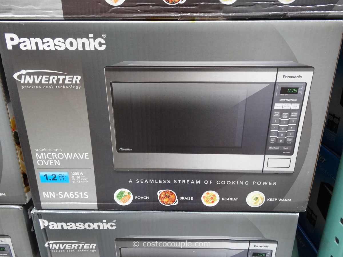 Panasonic 1.2 cu ft Stainless Steel Inverter Microwave Oven