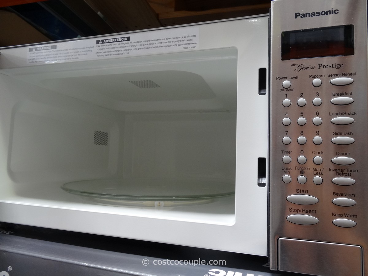 Panasonic 1.6 cu ft Stainless Steel Inverter Microwave Oven
