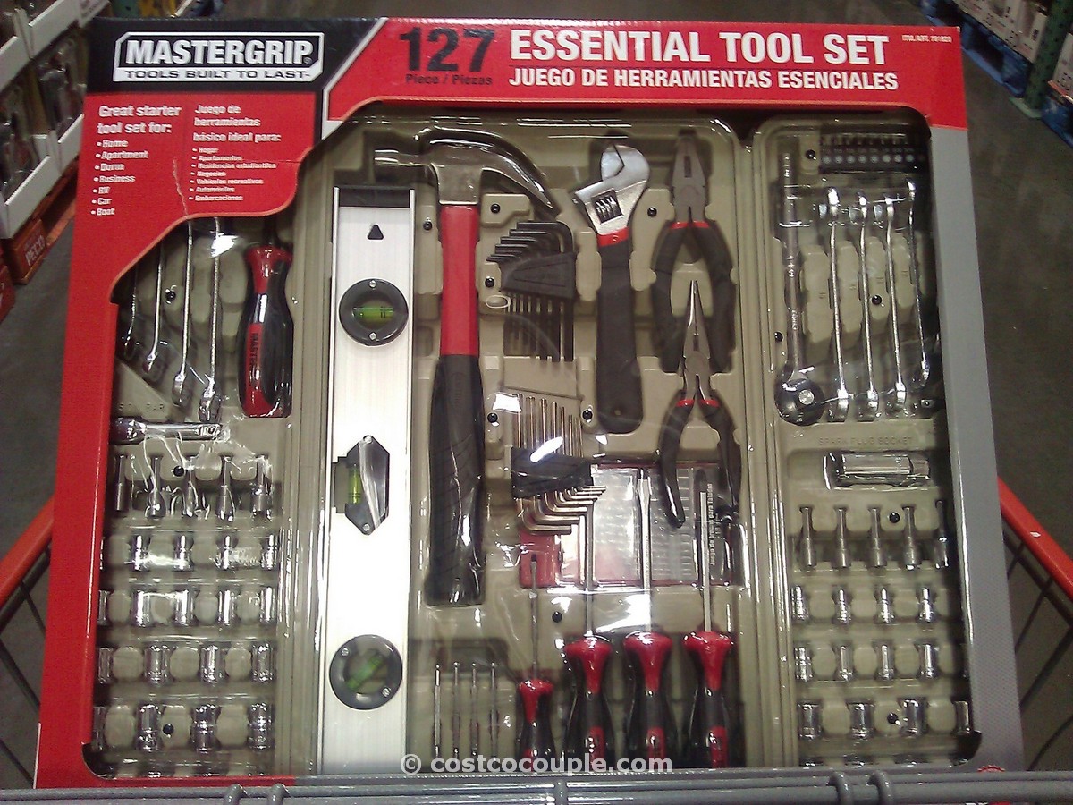 MasterGrip 127 Piece Homeowners Tool Kit Costco 3