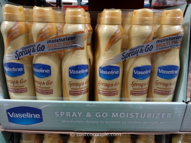 Vaseline Spray and Go Moisturizer