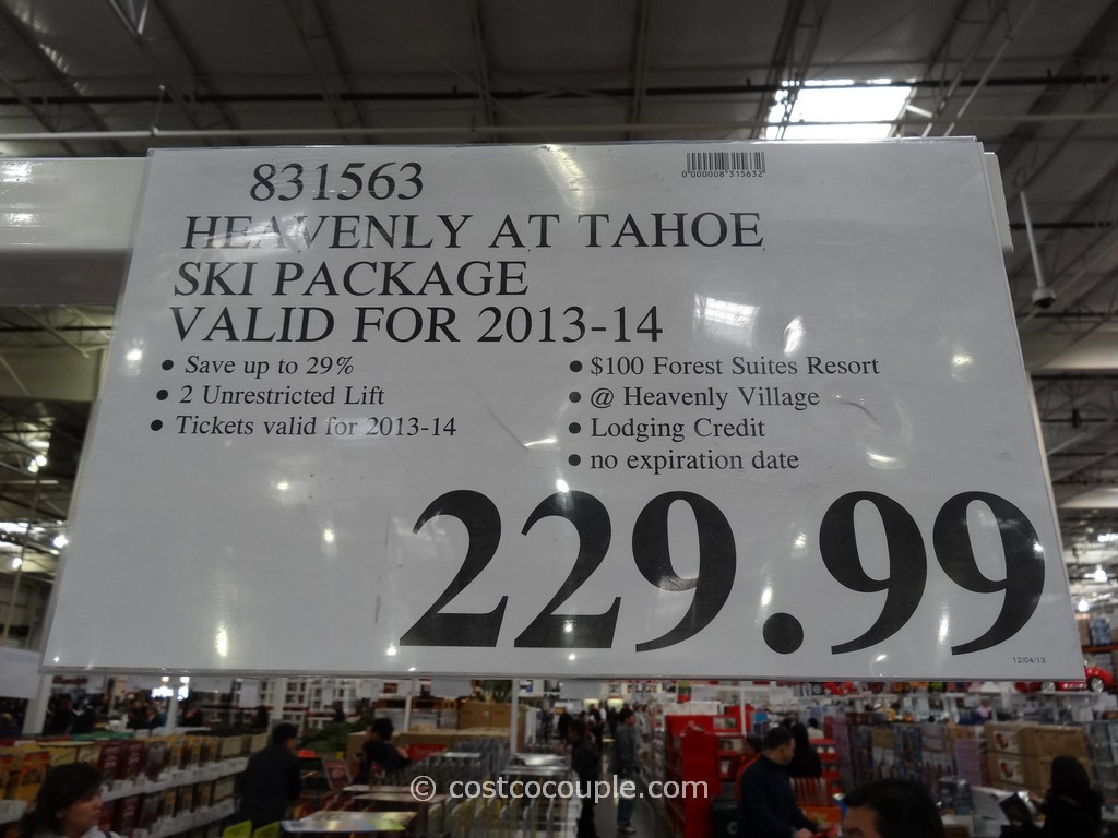Heavenly At Tahoe Ski Package Costco 4