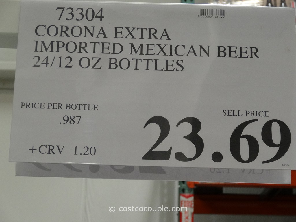 How much is a 24 pack of modelo at costco Corona Extra Imported Mexican Beer