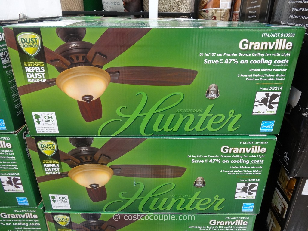 Hunter Granville Bronze Ceiling Fan