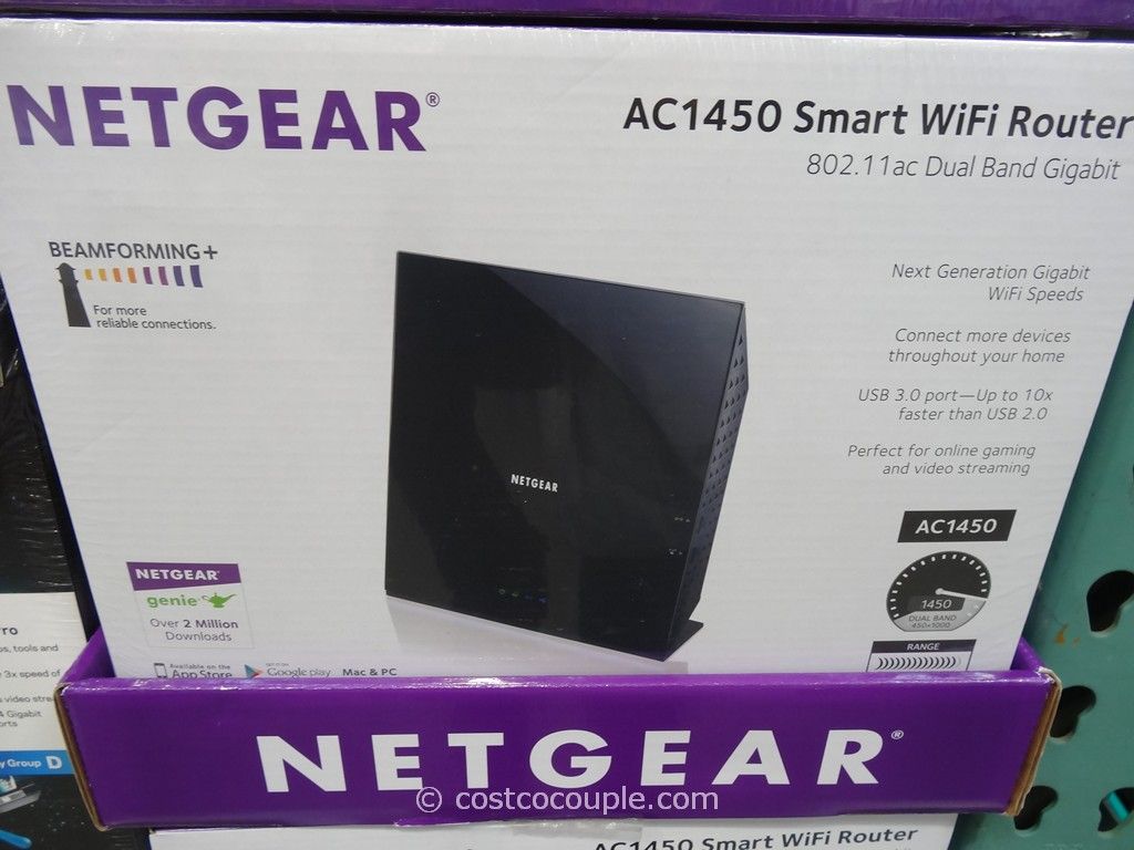 Netgear AC 1450 Smart Wifi Router Costco 2