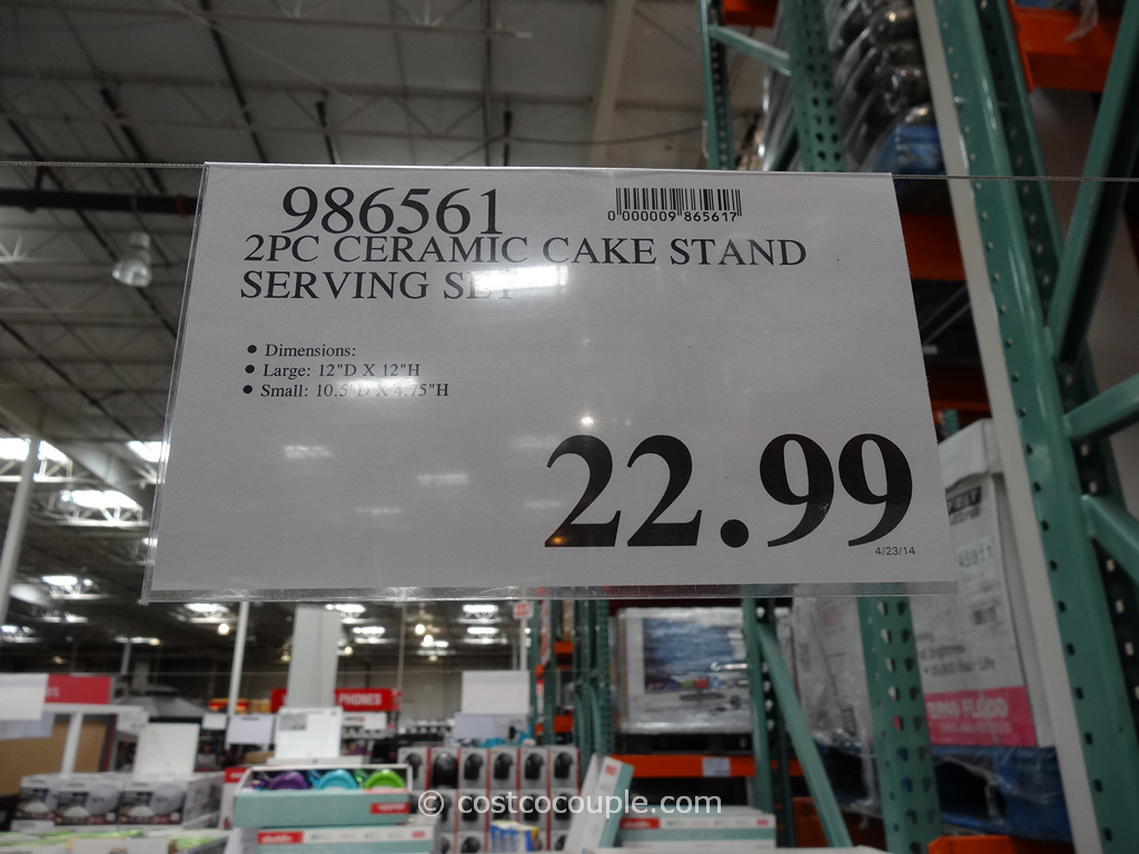 Ceramic Cake Stand Set