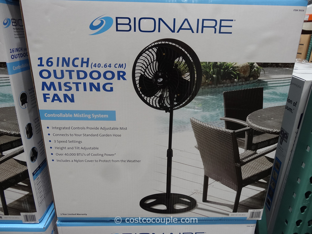 Bionaire 16-Inch Outdoor Misting Fan Costco 2