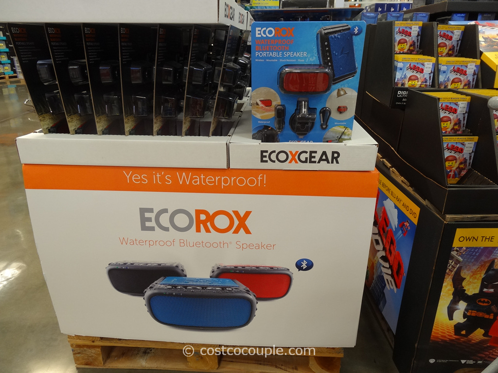 EcoRox Waterproof Bluetooth Speaker Costco 2