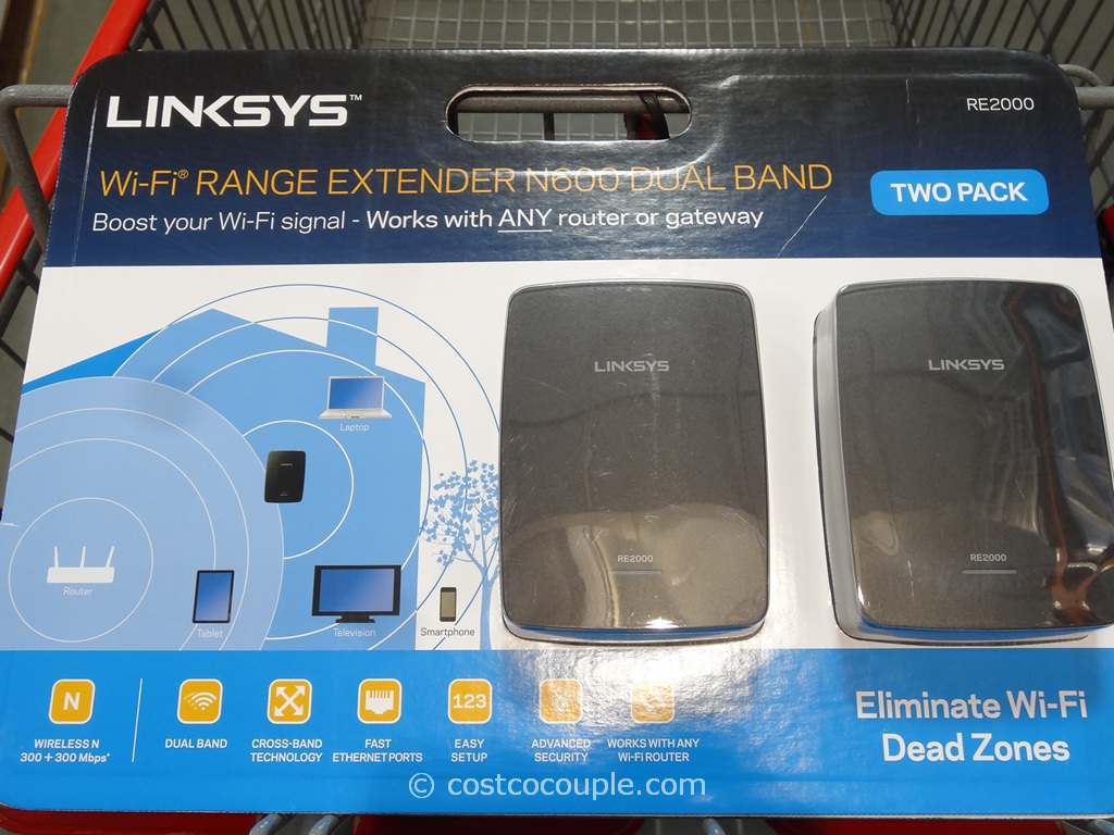 Linksys Wifi Range Extender Costco 2