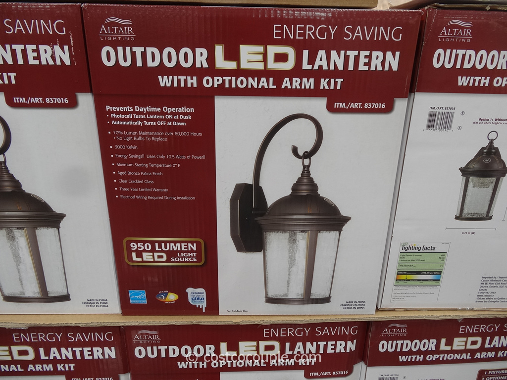 Altair Outdoor LED Lantern Costco 1.