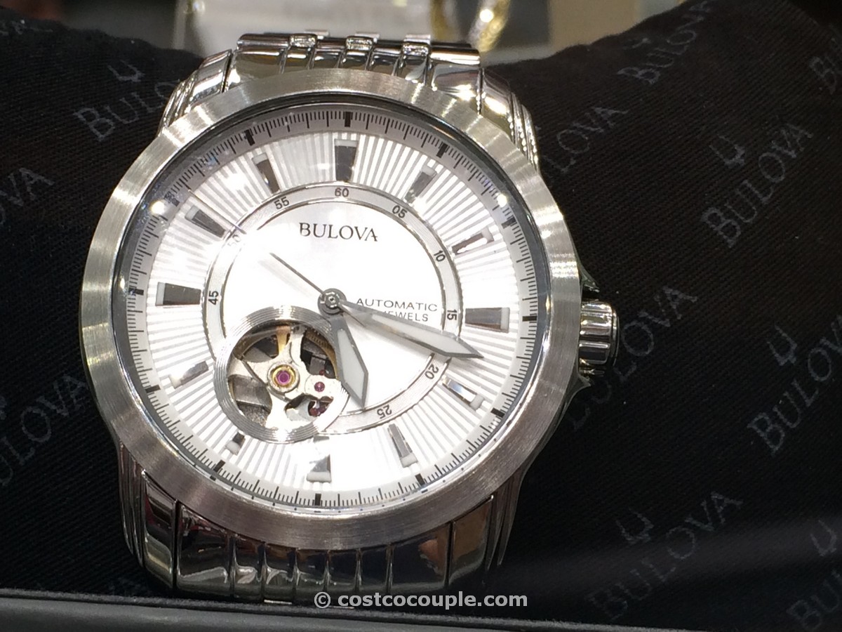 Bulova Mens Automatic Stainless Steel Costco 1