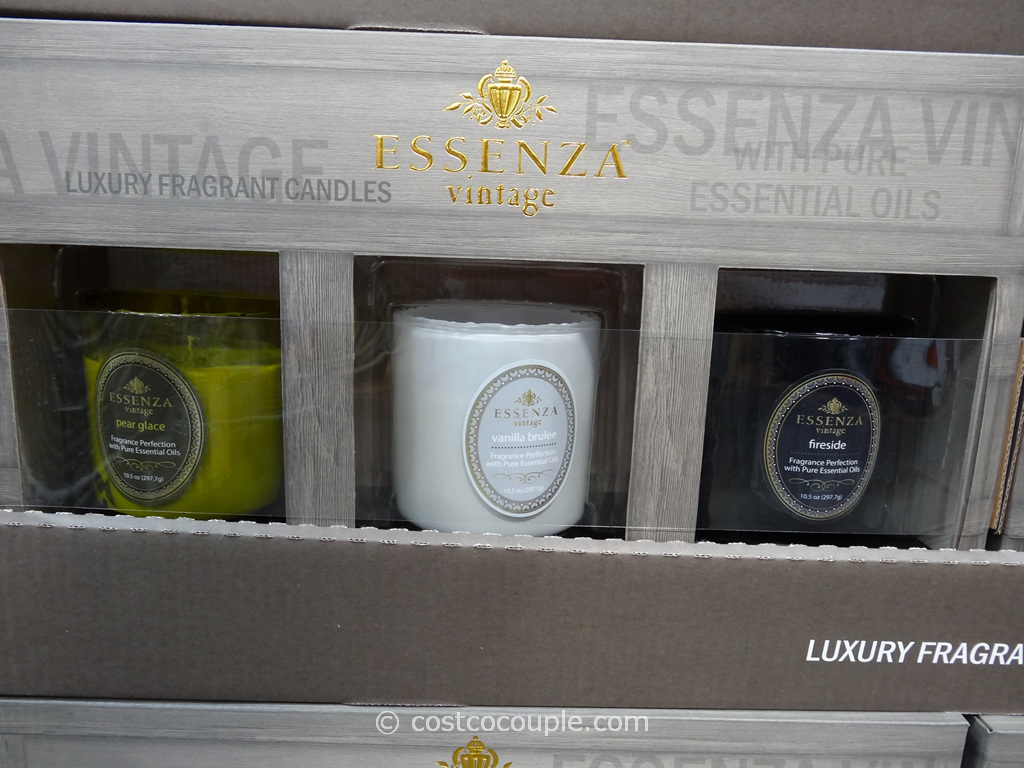 Essenza Vintage Luxury Fragrant Candles