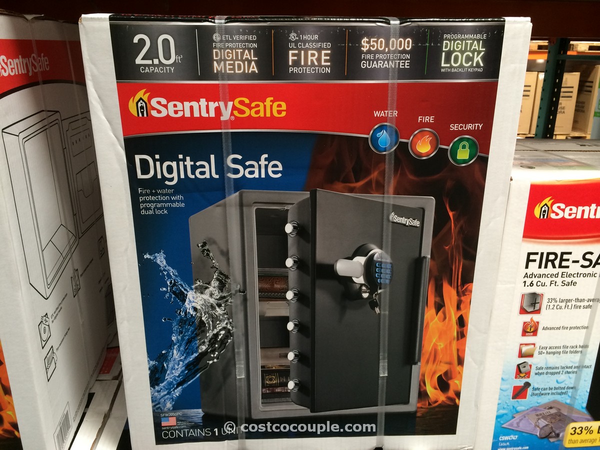 Sentry Safe Digital Lock Costco 1