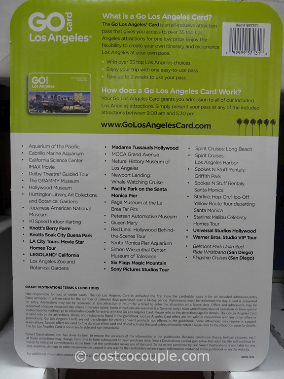 Go Los Angeles Gift Card