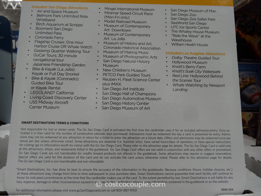 Go San Diego Gift Card