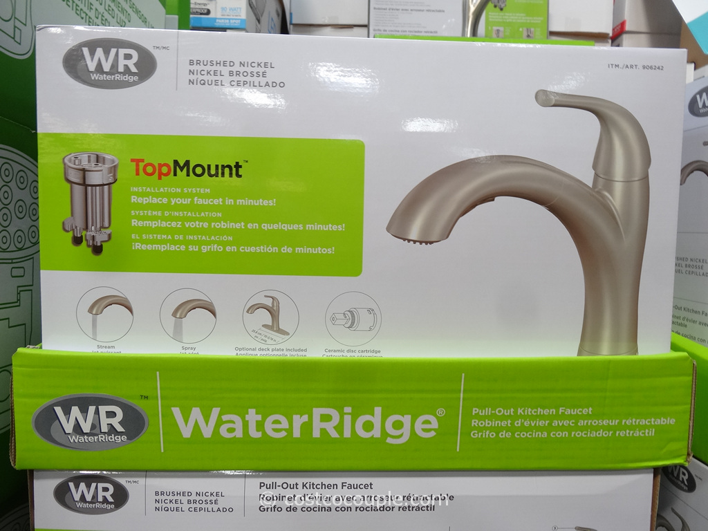 Water Ridge Pull Out Kitchen Faucet Costco 2 