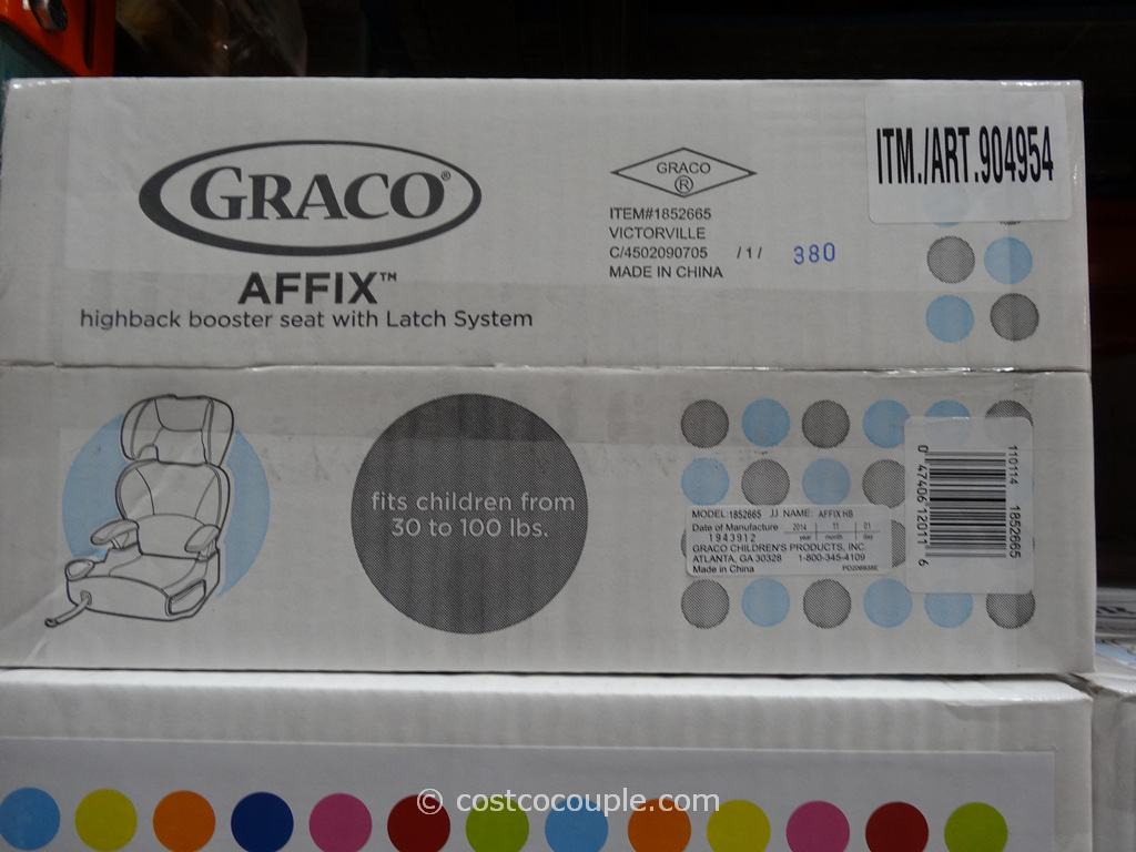 Graco Affix Highback Booster Car Seat