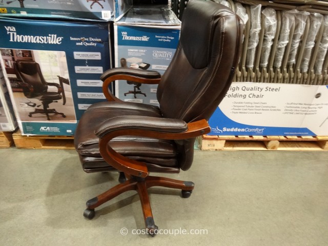True Innovations Executive Brown Leather Chair