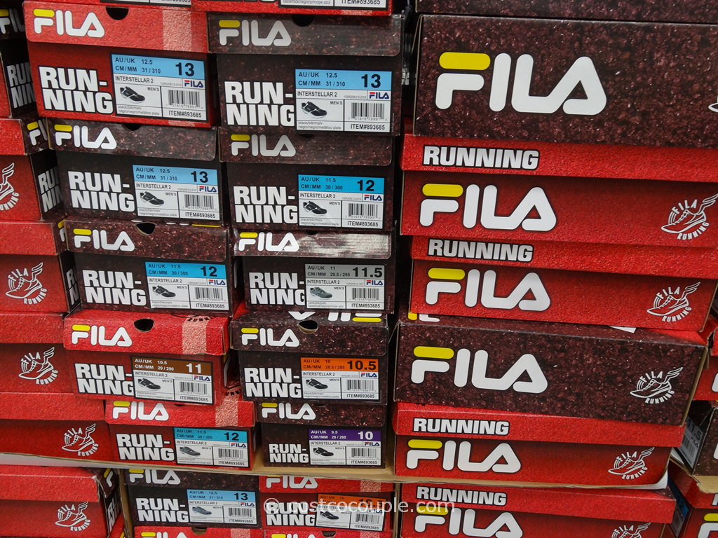 fila men's running shoes costco