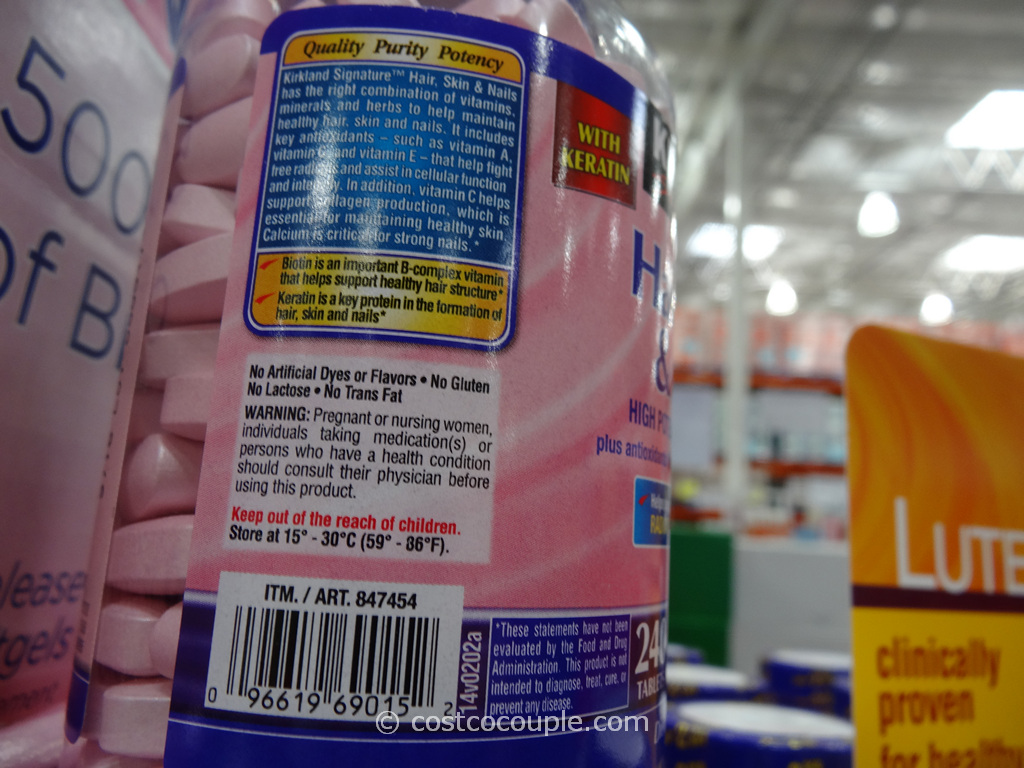 Kirkland Signature Hair Skin Nails