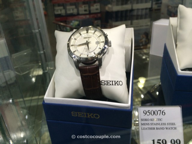 Seiko Kinetic GMT Watch