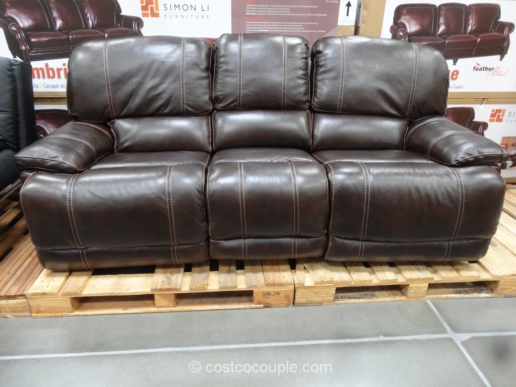2018 July, Costco Sofa Leather