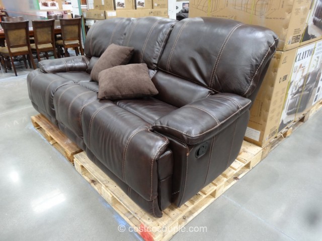 Cheers Clayton Motion Leather Sofa, Leather Motion Sofa Costco