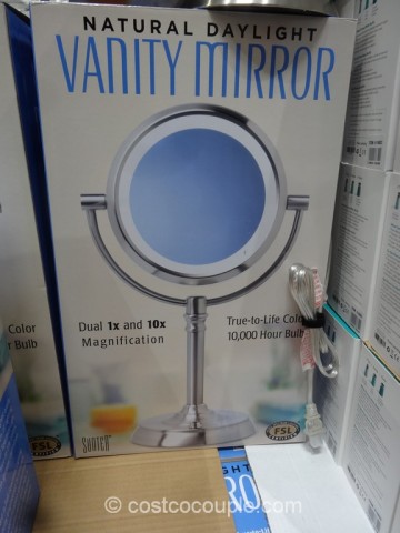Sunter Lighted Vanity Mirror, Face Mirror With Light Costco