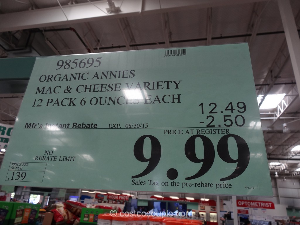 Annie’s Organic Mac and Cheese Variety Pack