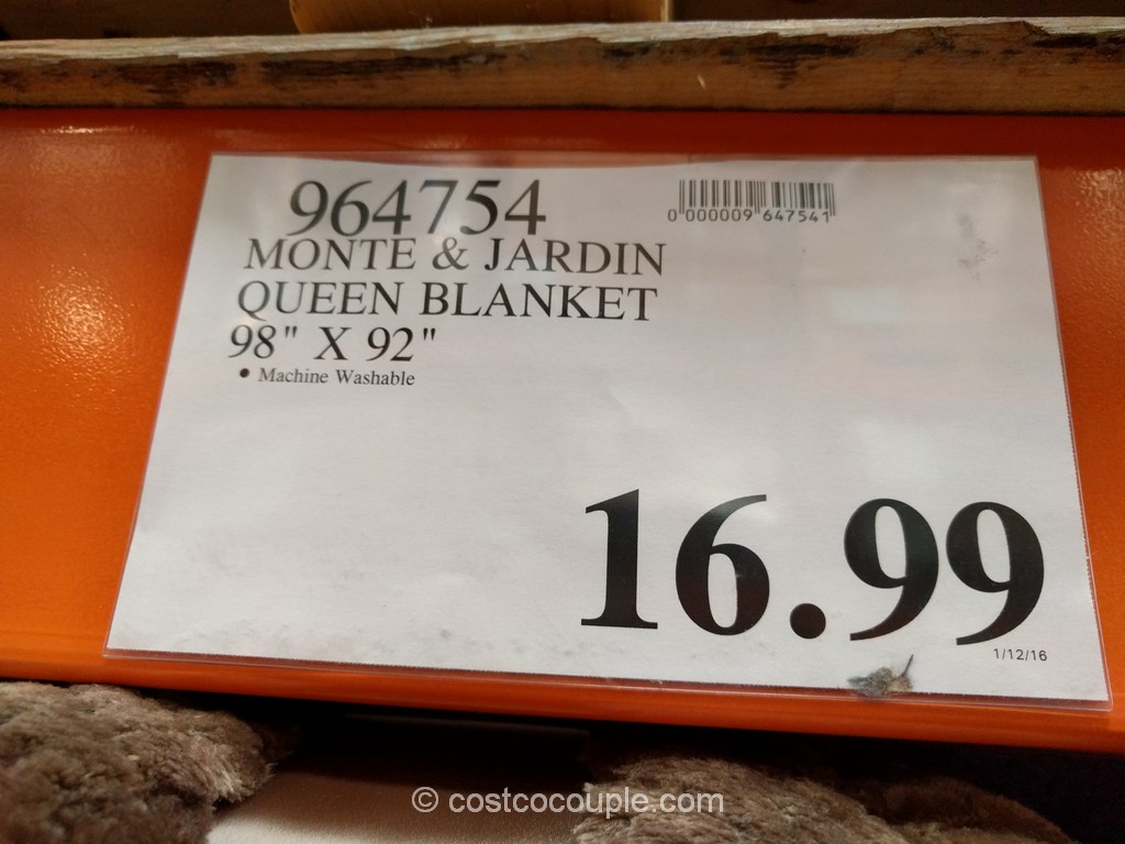 Monte And Jardin Jacquard Queen Blanket