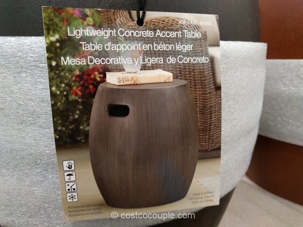 Concrete Accent Table
