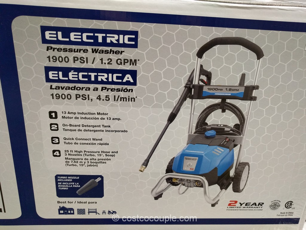 Powerstroke 1900 PSI Electric Pressure Washer