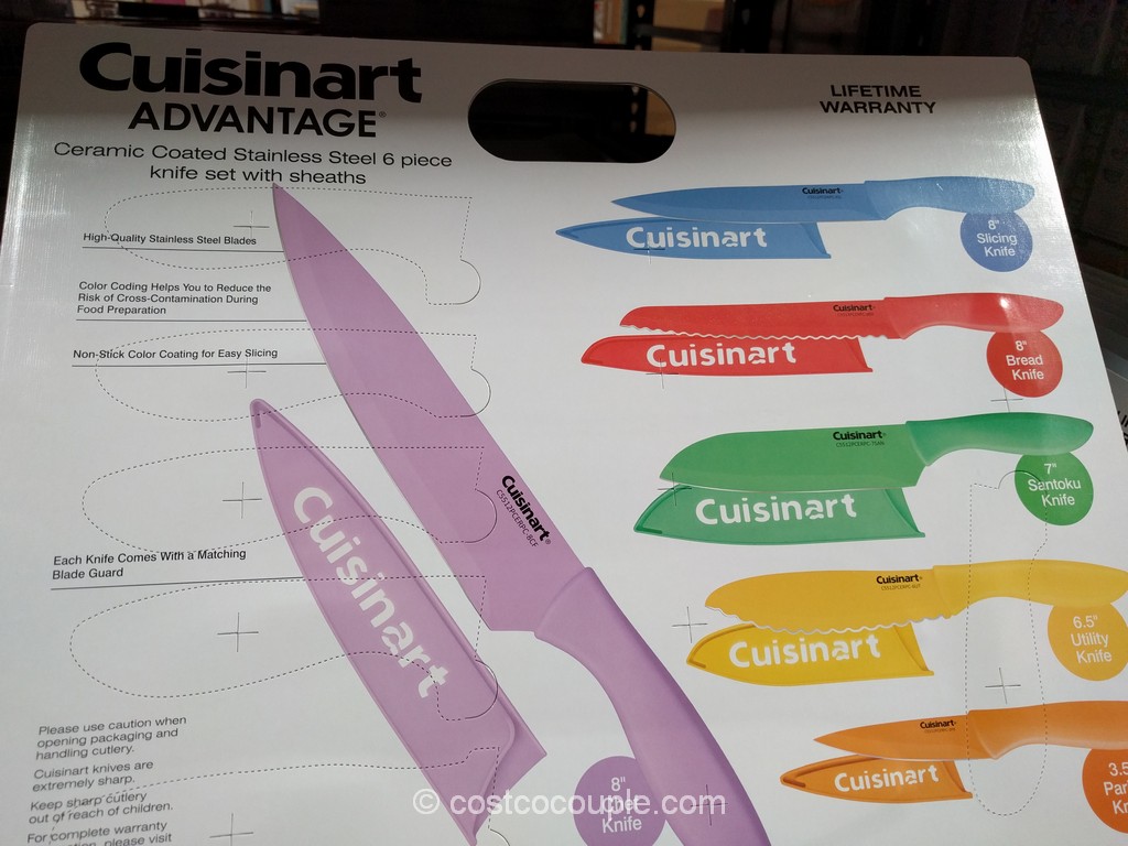 Cuisinart Advantage Ceramic Coated Knives