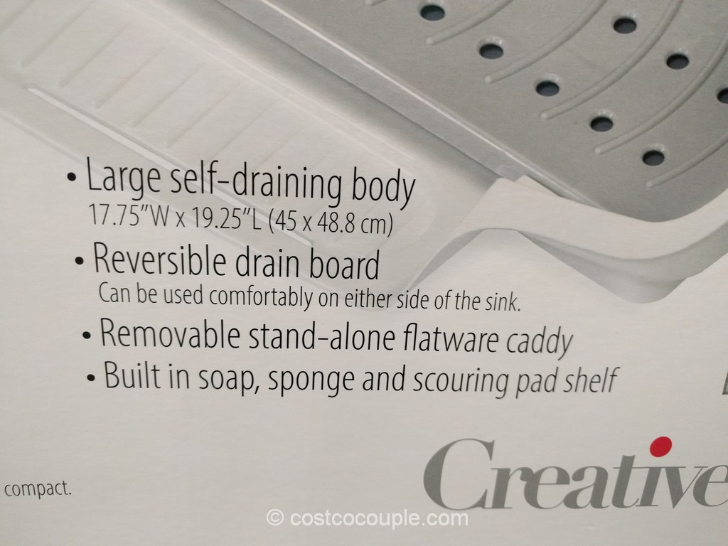 Creative Ware Self-Draining Dish Rack