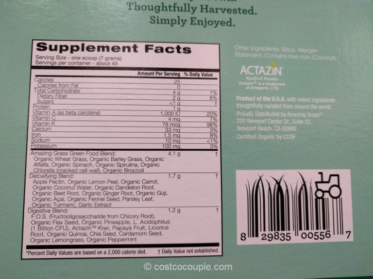 Amazing Grass Green Superfood Detox and Digest