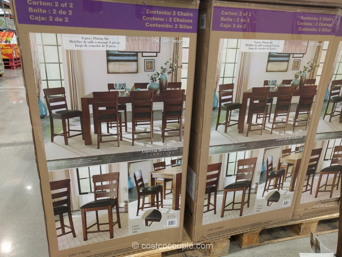 Universal Broadmoore 9-Piece Dining Set