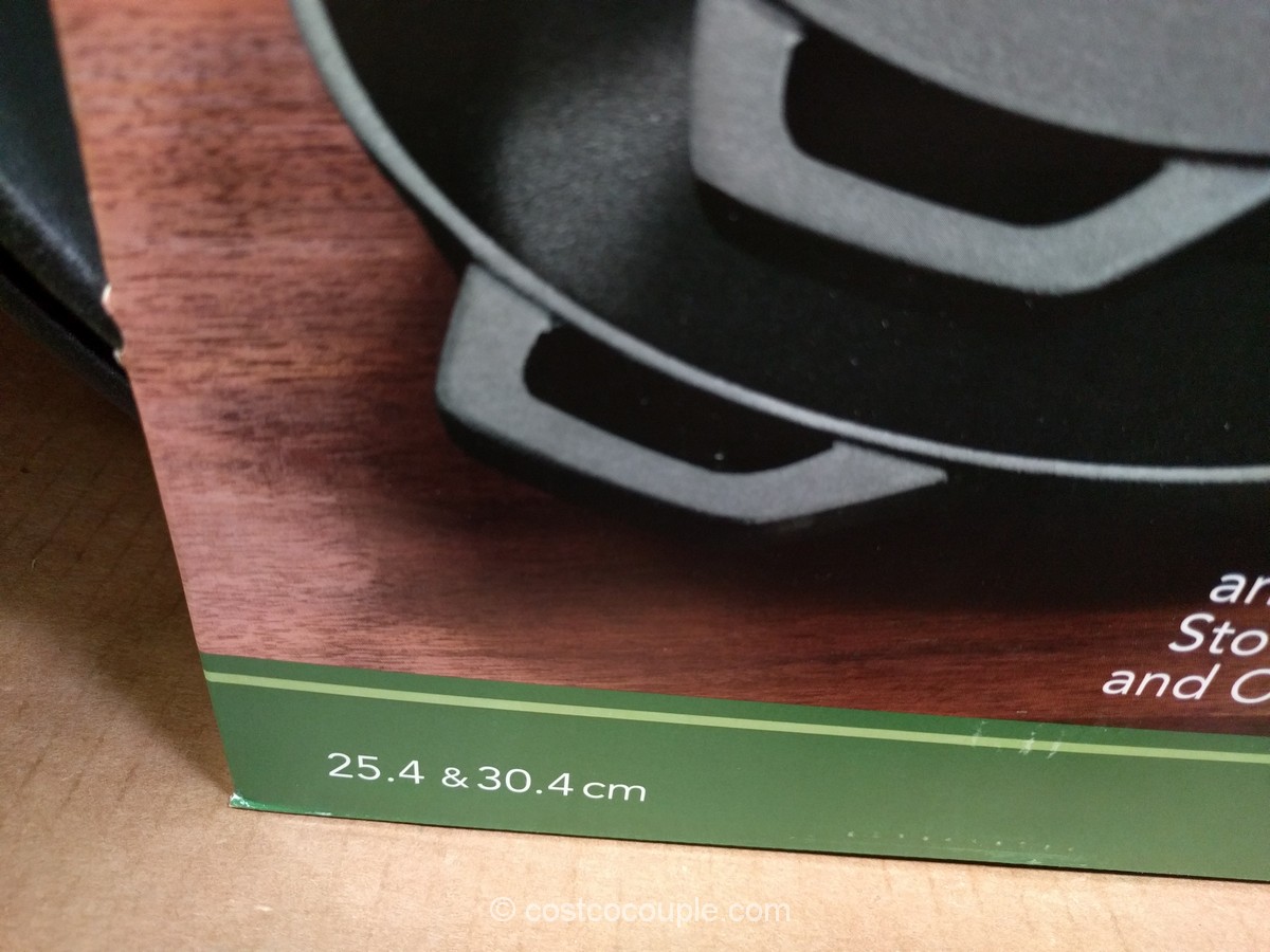 Tramontina Preseasoned Cast Iron Skillet Set