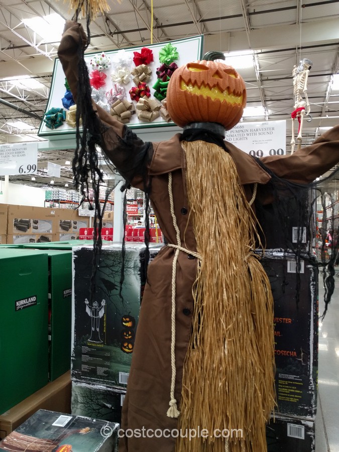 Animated Pumpkin Harvester