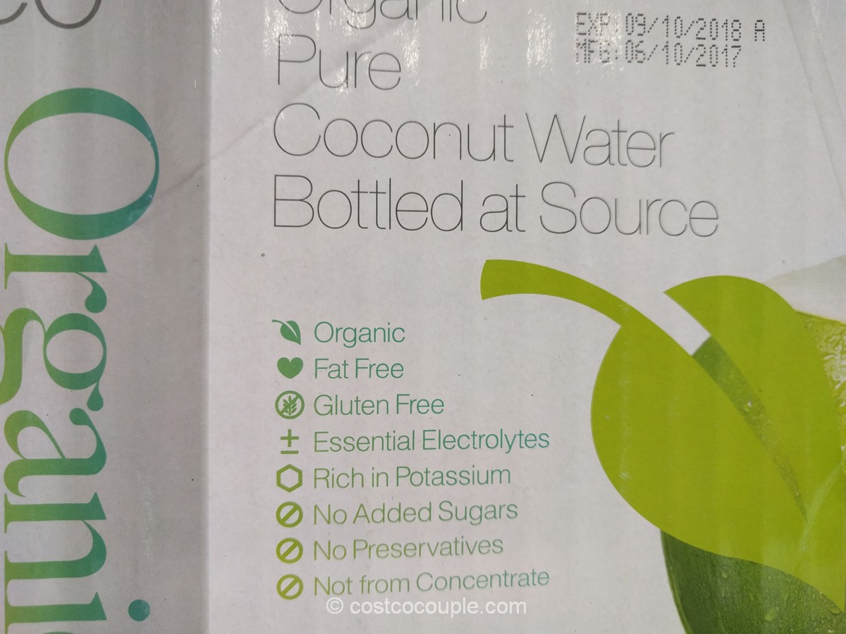 Real Coco Organic Coconut Water