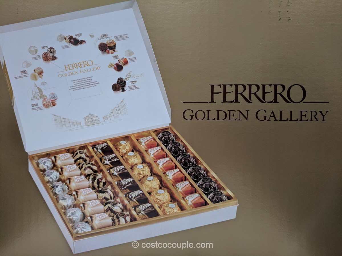 Набор конфет Ferrero Rocher Golden Gallery Gallery