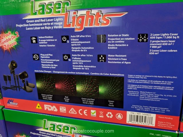 Green And Red Laser Lights, Outdoor Laser Light Projector Costco