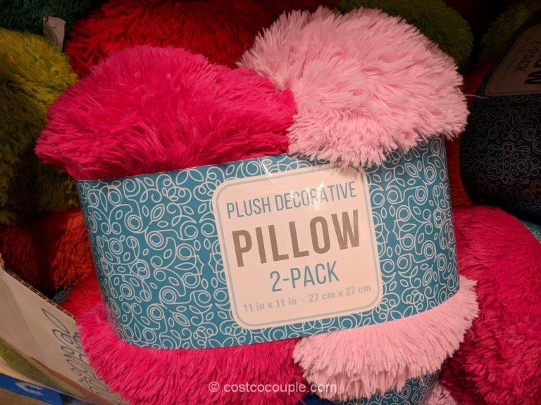 plush decorative pillows