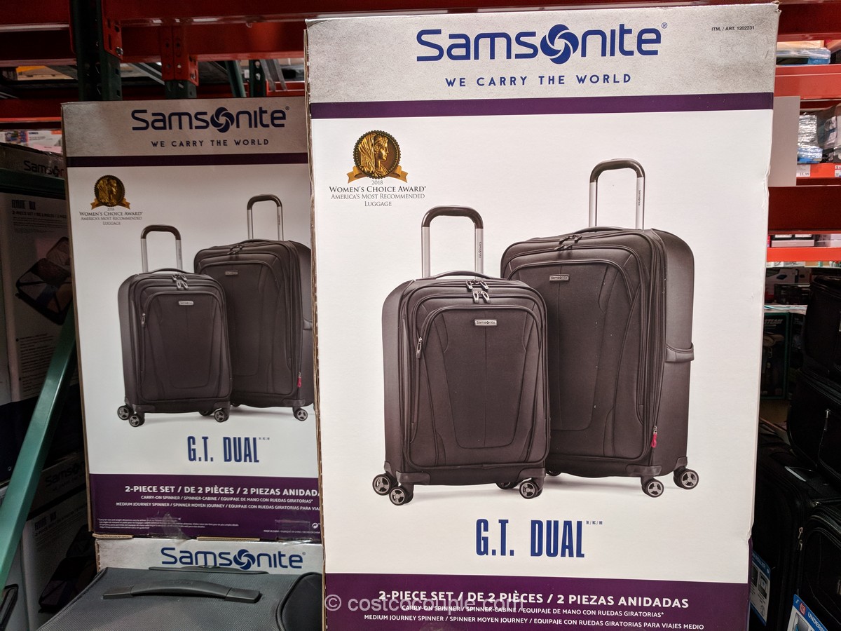 samsonite luggage set costco