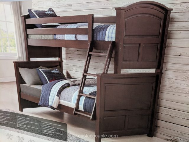 Bayside Furnishings Twin Over Full Bunkbed, Jordan Twin Over Full Bunk Bed Costco
