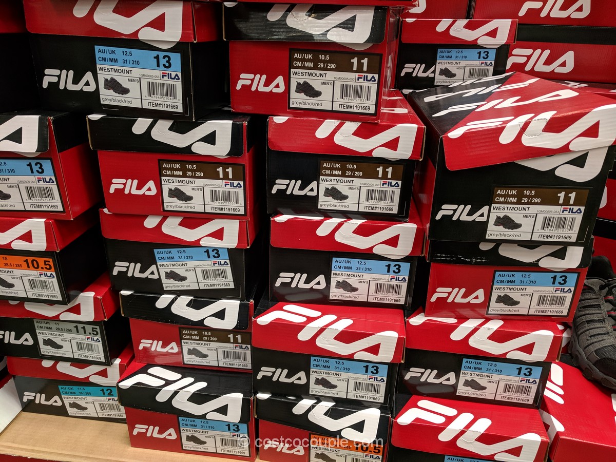 fila trail shoes costco