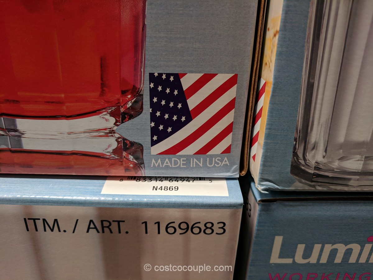 Luminarc Working Glass Set