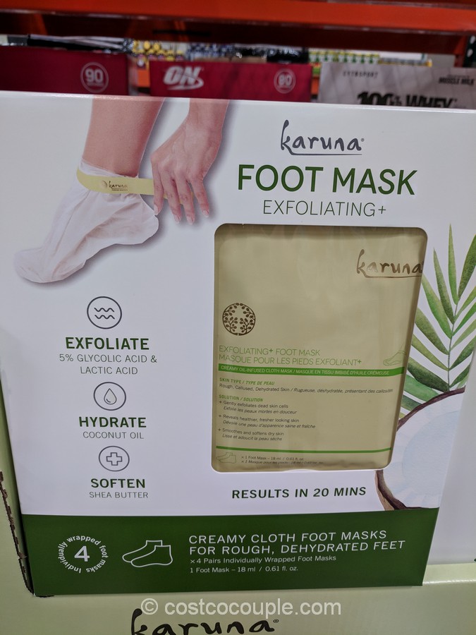 Karuna Exfoliating Foot Mask